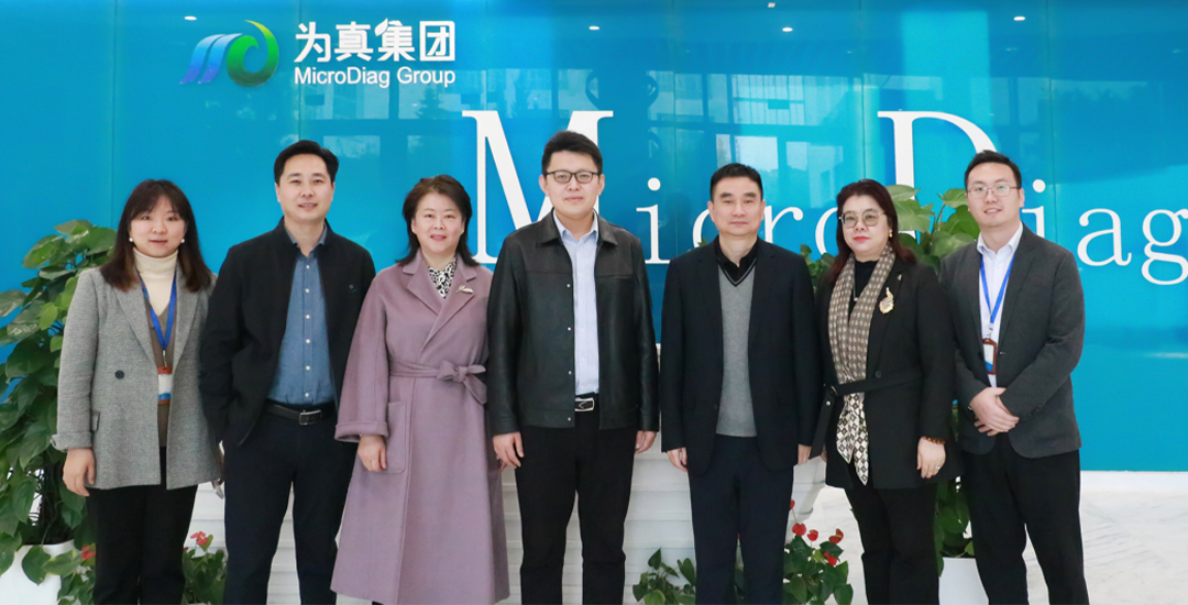 百洋生物诊断副总裁马光磊一行到和记AG开展商务洽谈
