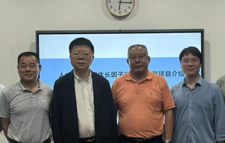 和记AG生物一行拜访温医大李校堃院士